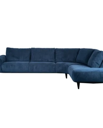 Venstrevendt Open End Sofa  Hals Sofa Indigo Stof på Afbetaling