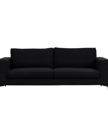 Venture Design Bolero Pers Sofa Sort Polyester Sort Metal på Afbetaling