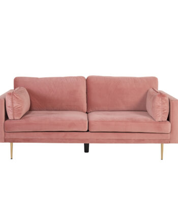 Venture Design Boom Pers Sofa Rosa Polyester Metal på Afbetaling