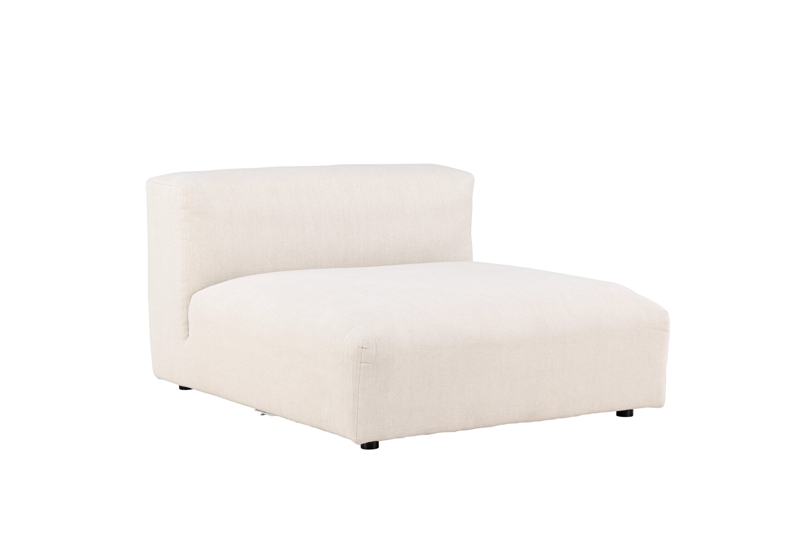 Vind Collection Mavi Modul Sofa Medium Beige Polyester Træ på Afbetaling