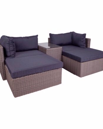 Vinnerup Havesofa  Grå Rattan på Afbetaling