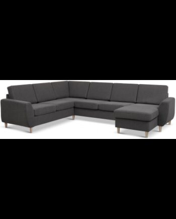 Wendy Sofa Polyester B295 D230 Natur Antracit på Afbetaling