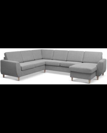 Wendy Sofa Polyester B295 D230 Natur Grå på Afbetaling