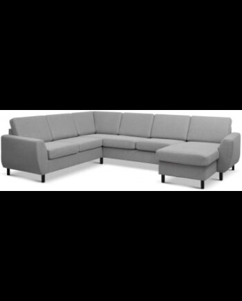 Wendy Sofa Polyester B295 D230 Sort Grå på Afbetaling