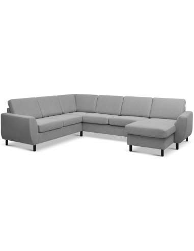 Wendy Sofa Polyester B295 D230 Sort Grå på Afbetaling