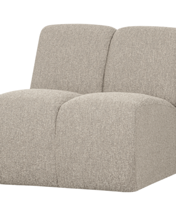 Woood Mojo Pers Modul Sofa Beige Meleret Boucl Stof på Afbetaling