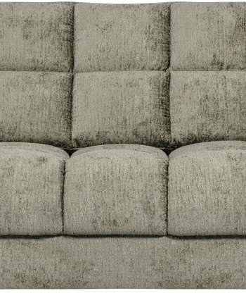 Woood Second Date Pers Velour Sofa Frost Luksus Loungesofa Med Tykke Rygpuder på Afbetaling