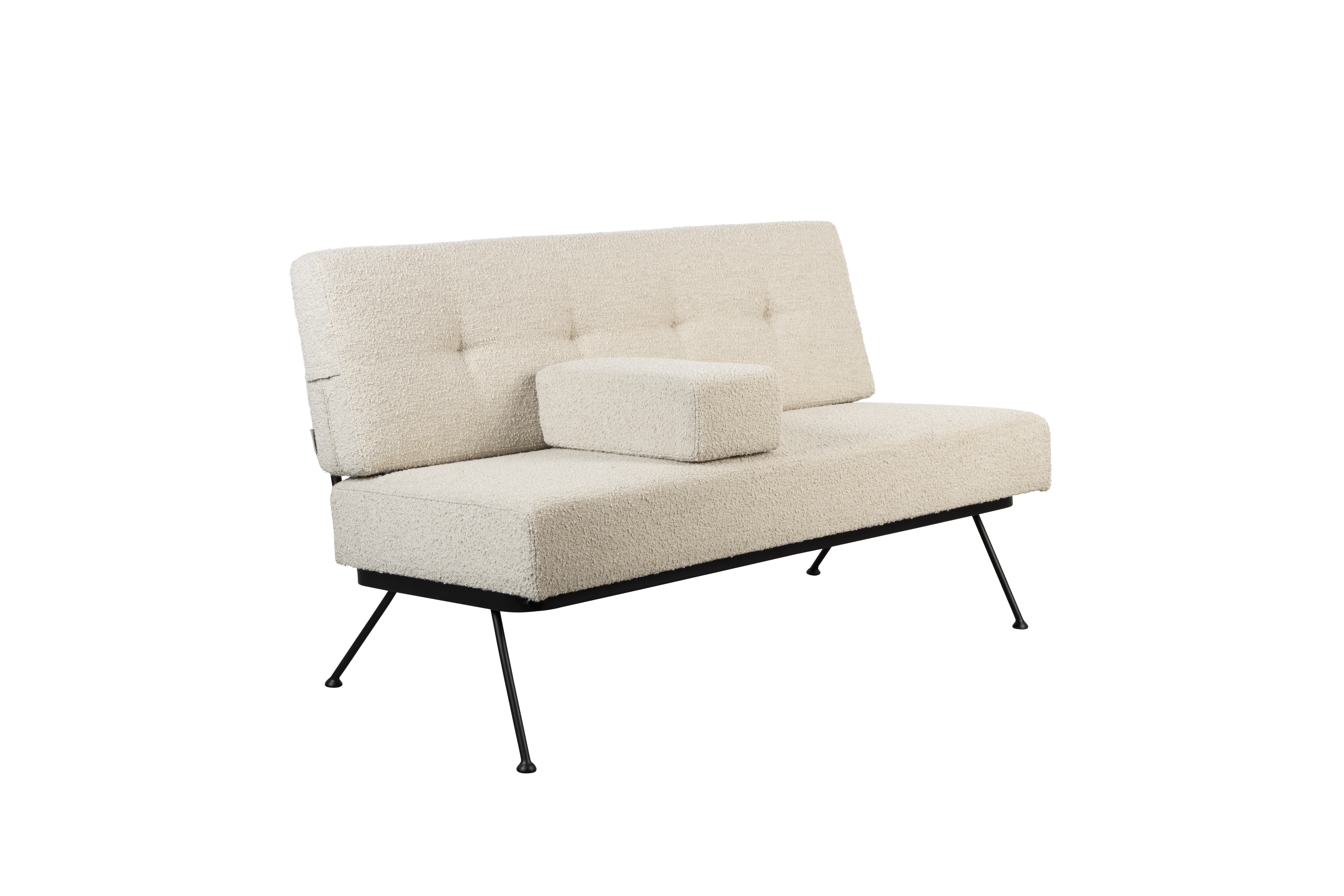 Zuiver Bowie Sofa Beige Polyester Stål på Afbetaling