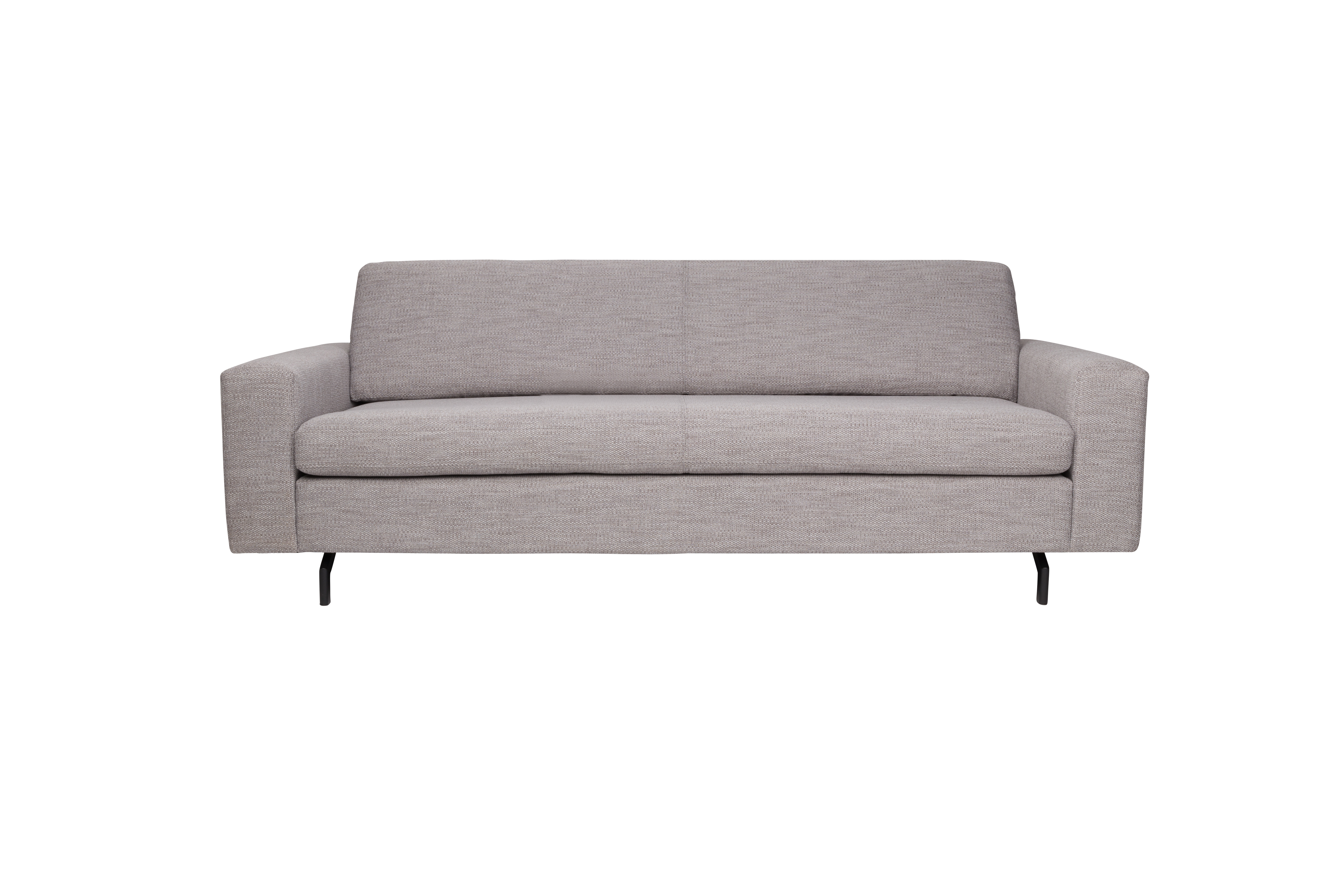 Zuiver Jean Personers Sofa Grå Polyester Stål på Afbetaling