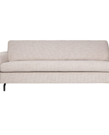 Zuiver Jean Personers Sofa Latte Polyester Stål på Afbetaling