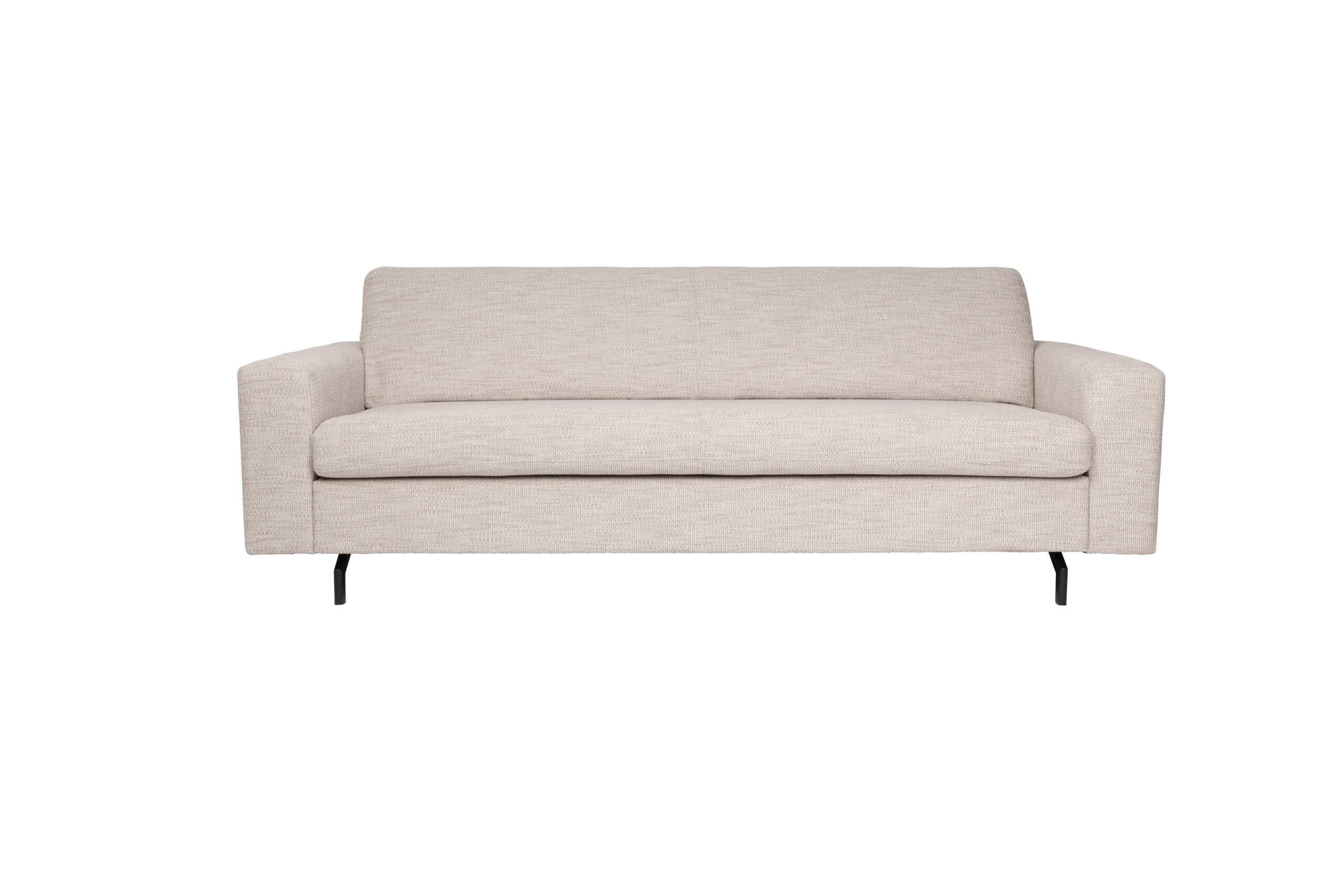 Zuiver Jean Personers Sofa Latte Polyester Stål på Afbetaling