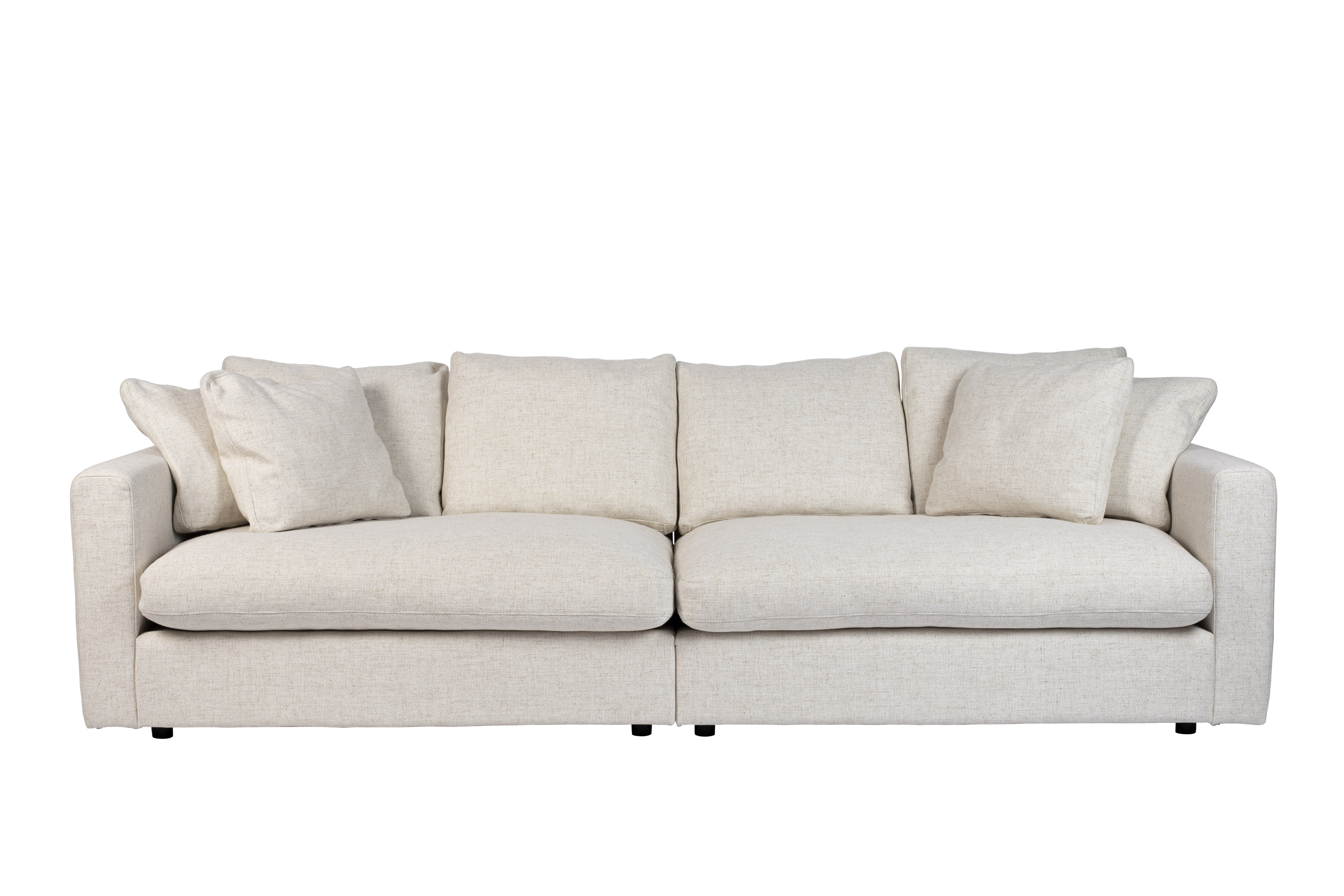 Zuiver Sense Personers Sofa Creme Polyester Plast på Afbetaling