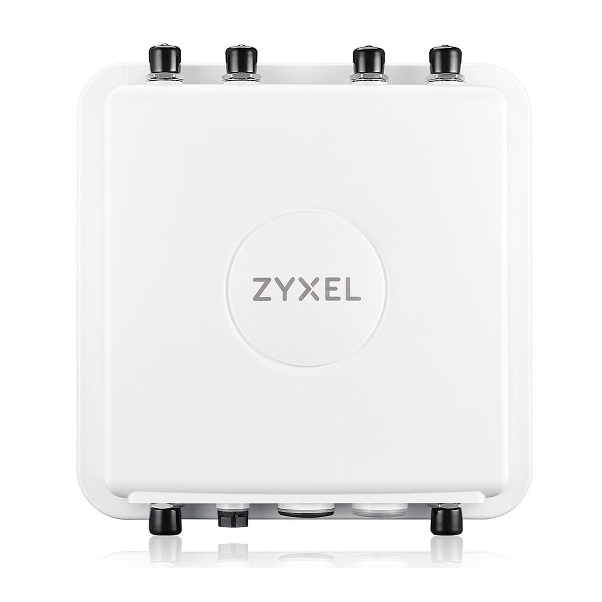 Zyxel Wax655e Router Wifi Poe Ip67 Hvid på Afbetaling